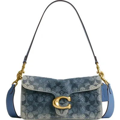 Soft Crystal Signature Denim Tabby 26 Shoulder Bag | Nordstrom