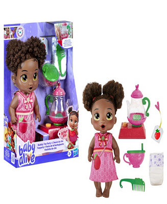 Bubbly Tea Party Berry Boo Doll Set | Macy's