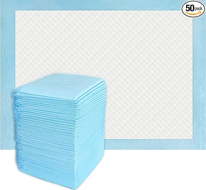 50 Count Super Absorbency Disposable Underpads, Leakproof Quick Drying Disposable Pads for Baby, ... | Amazon (US)
