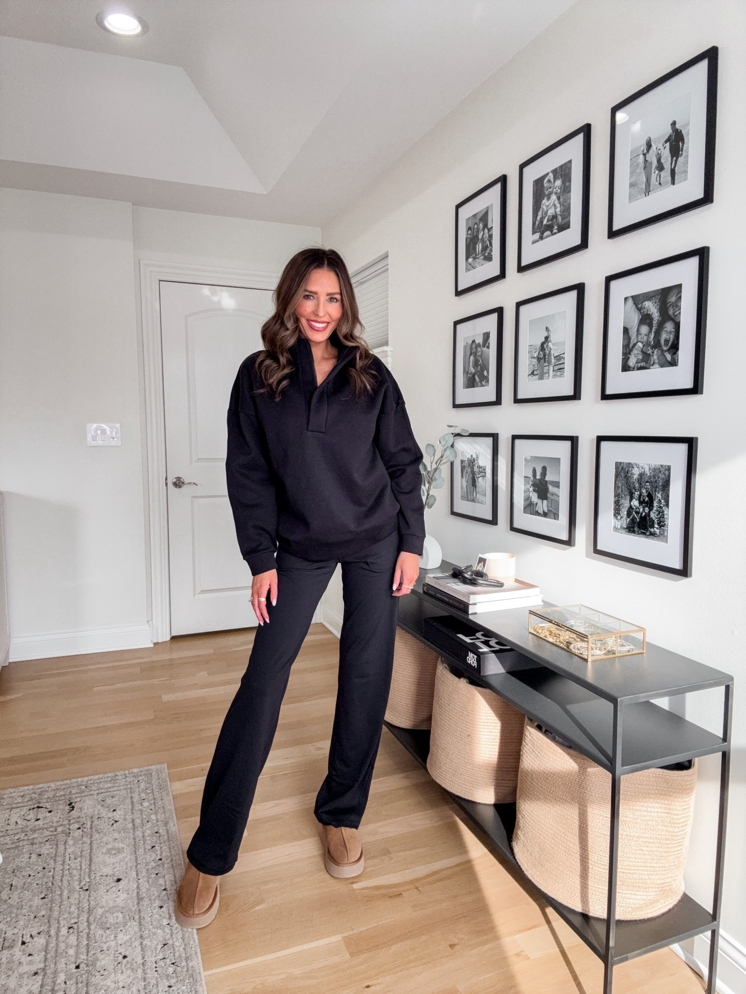 Cozy winter outfit from Amazon! Loving this oversized sweatshirt paired with wide leg yoga pants // wearing a small in the sweatshirt and small extra tall in the pants #winteroutfit #amazonfinds #amazoncreatorfinds #cozystyle #founditonamazon

#LTKFindsUnder50 #LTKgrwm #LTKSeasonal