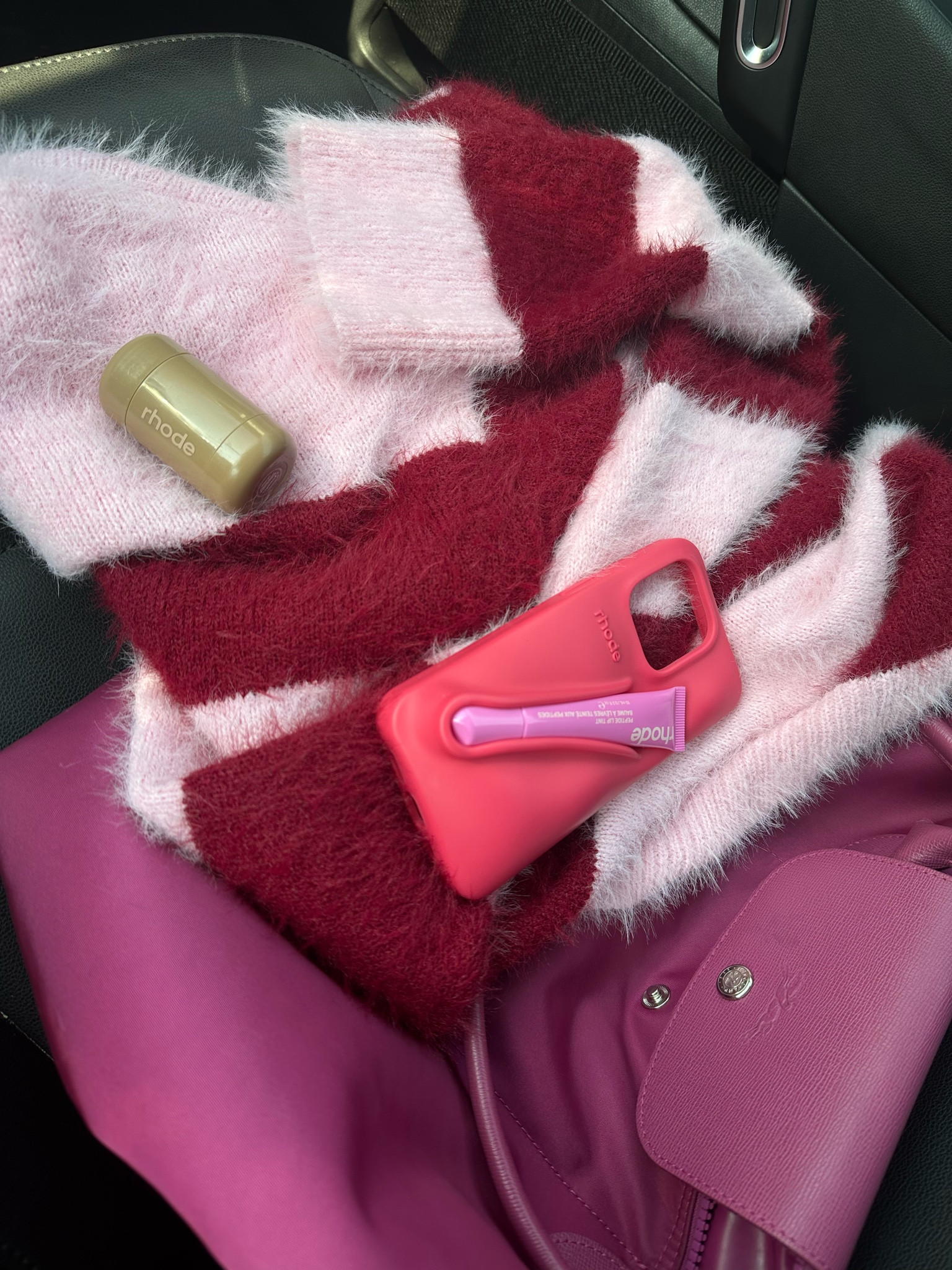 pink pink and more pink 💞🌺🐷🎀💄🩷🩰  this longchamp bag is the best ever!! Loving me a cutesy tote bag, hold all my rhode skin essentials!

#LTKBeauty #LTKSeasonal #LTKItBag