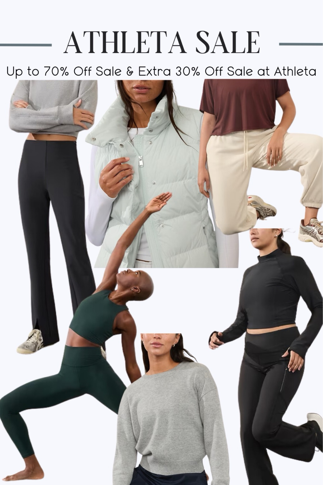 A few more favorites from @athleta’s Winter Warm Up Sale! I couldn’t resist grabbings a few more pairs of my favorite Elation leggings.  

#AthletaPartner #PowerofShe
