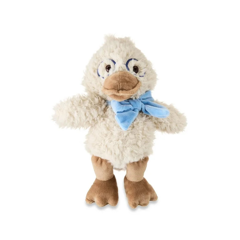 Easter Cream Duck with Bowtie and Glasses Plush, 11 in, by Way To Celebrate | Walmart (US)