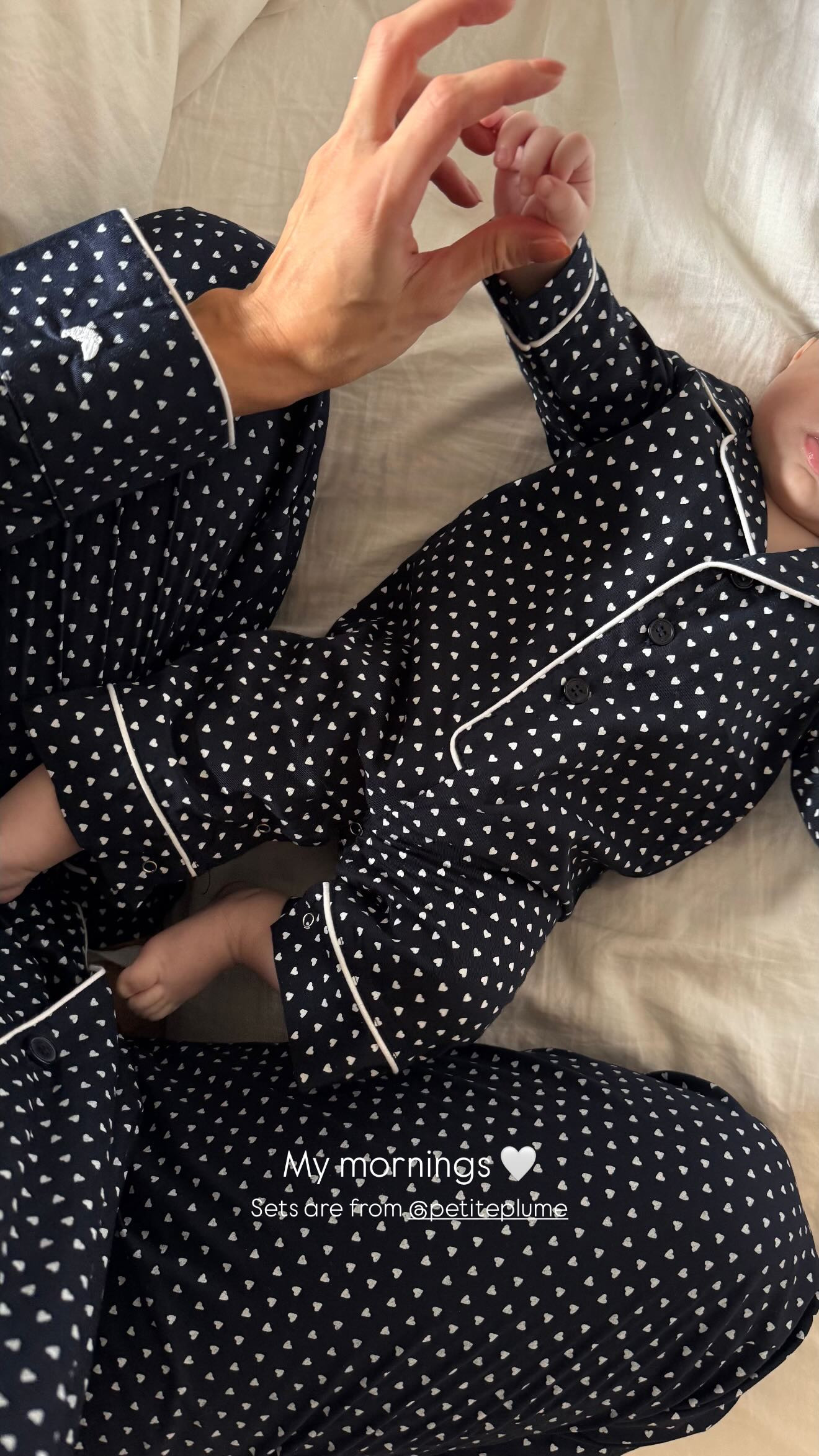 how cute are these matching mommy and me pajamas from petite plum?! 

 #LTKBaby