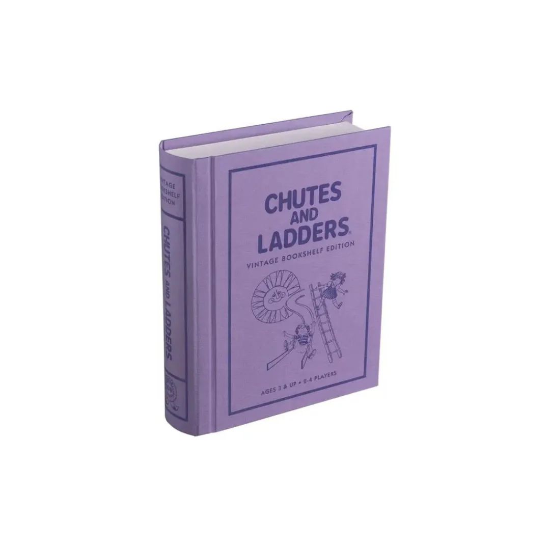 Chutes and Ladders Vintage Bookshelf Edition | Pink Antlers
