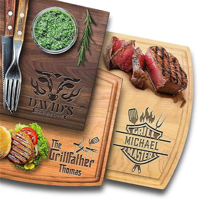 USA Made - Custom Cutting Board - Christmas Gift for Men - Unique Gift Idea for Him, Dad, Husband... | Amazon (US)
