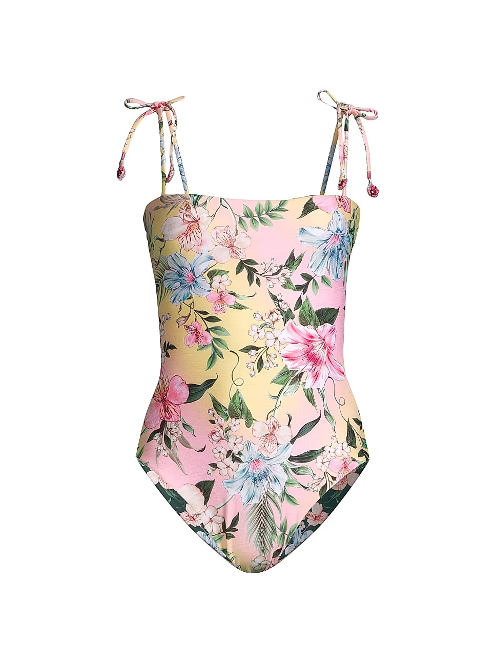 Kailan Reversible Floral One-Piece Swimsuit | Saks Fifth Avenue