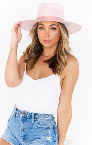 Lack of Color Stardust Rancher Hat ~ Light Pink | Show Me Your Mumu