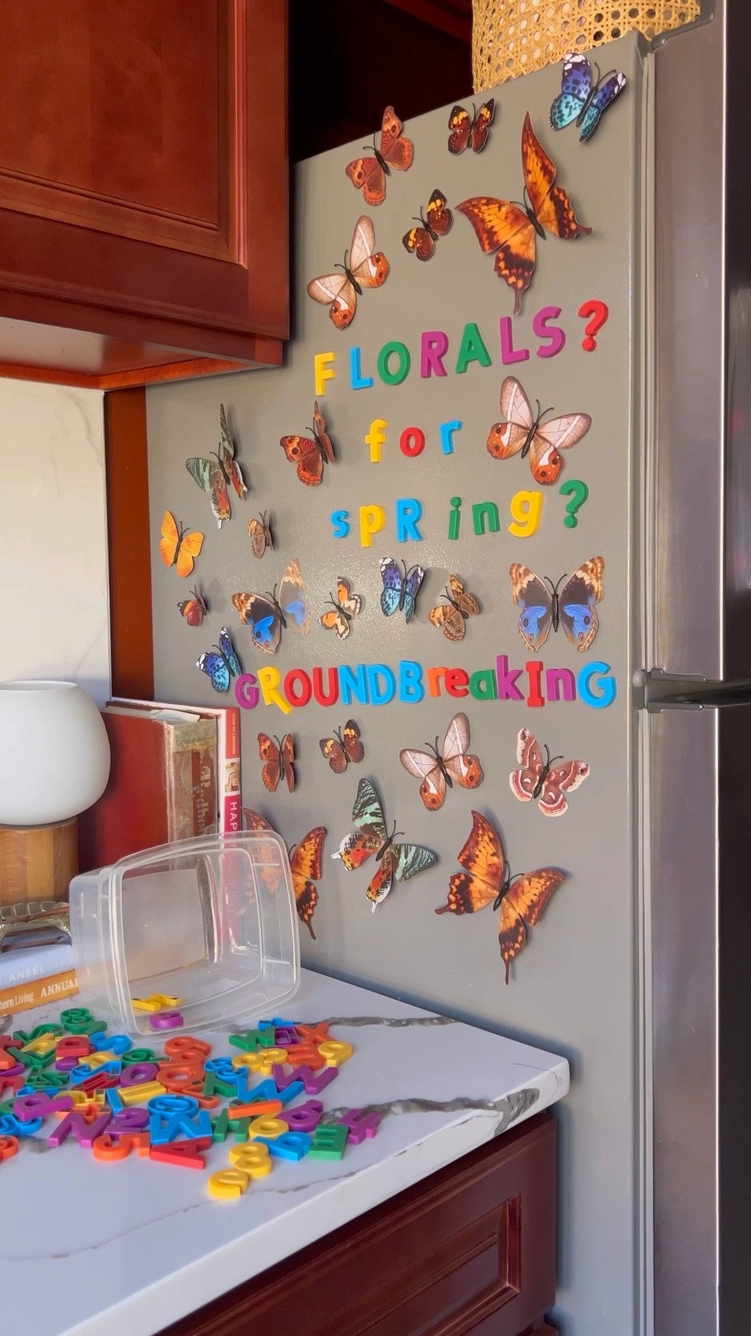 Decorate your fridge with cute magnets! 

Kitchen decor, magnets, quirky home decor, butterfly magnets, alphabet magnets 

#LTKFindsUnder50 #LTKHome #LTKStyleTip