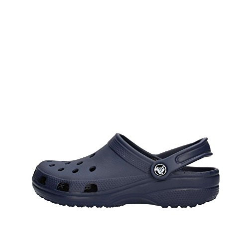 Crocs Unisex-Child Classic Clogs, Navy, 4 Toddler | Amazon (US)