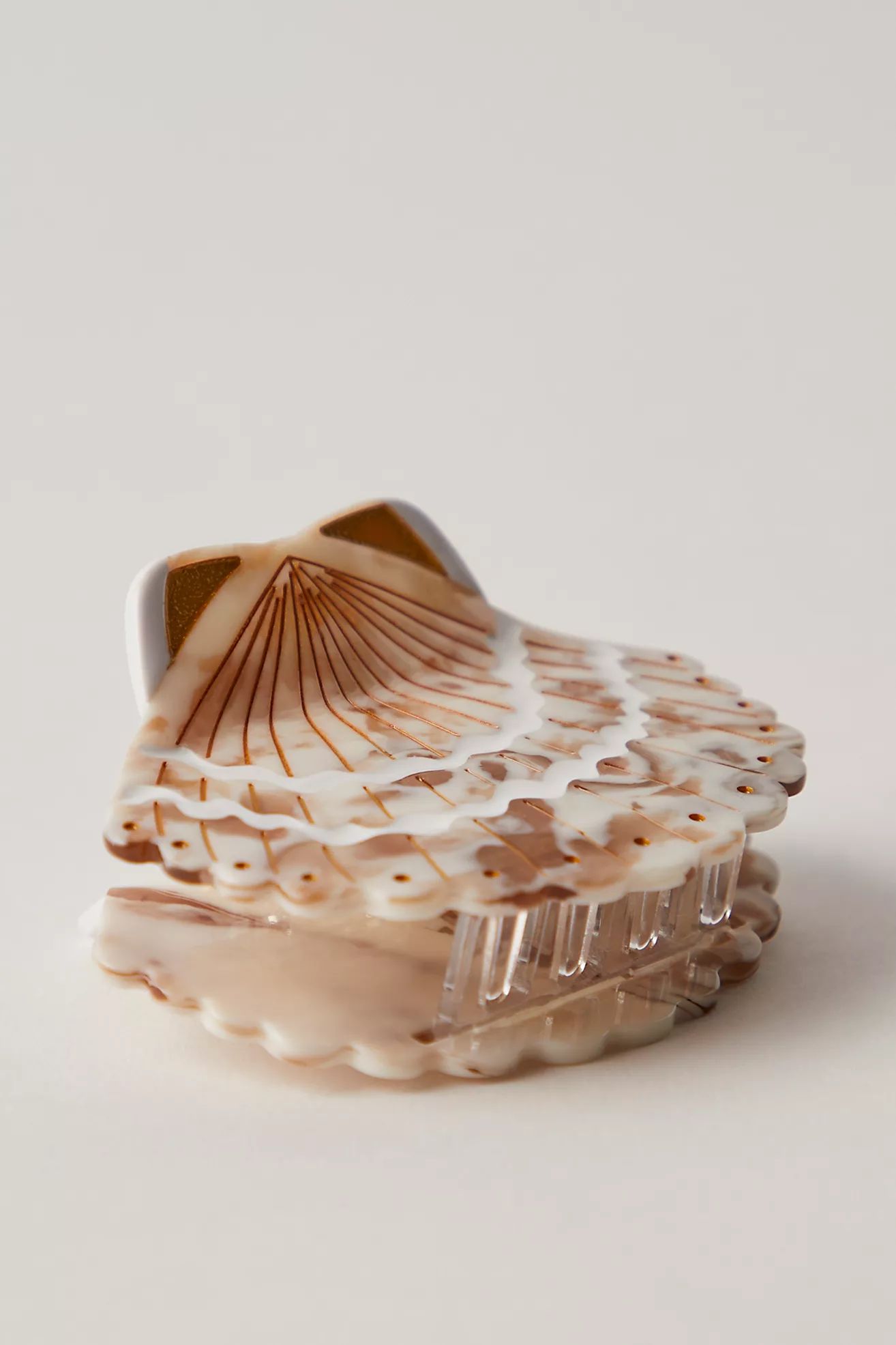 Hand Painted Seashell Claw Clip | Free People (Global - UK&FR Excluded)