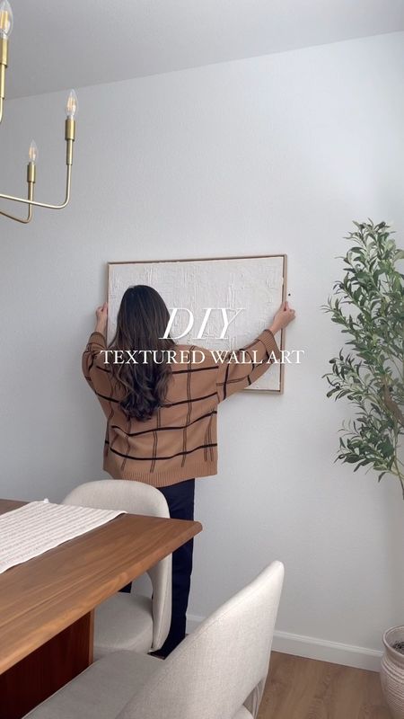 DIY Textured Wall Art Tutorial 🎨🕊️

My work of art for you dining area ✨
I was inspired by CB2’s plastered art paintings to make my own and I had to share this tutorial with you! 
 
home tour, minimal design, neutral style, neutral decor, beige aesthetic, plaster art

#LTKhome #LTKSeasonal #LTKsalealert