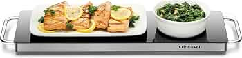 Chefman Long Electric Warming Plate Heating Element, Prep Food for Parties, Stainless Steel Frame... | Amazon (US)