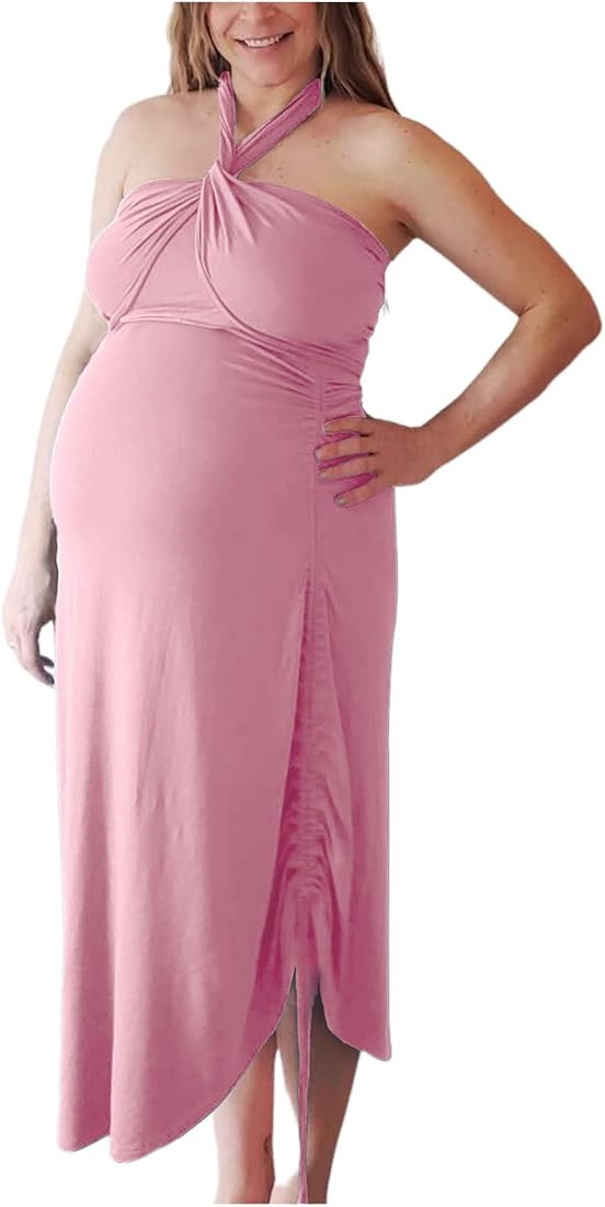Slabenko Women's Convertible Maternity Dress. Comfy, Light Weight & Stretchy. Nursing, Breast Fee... | Amazon (US)