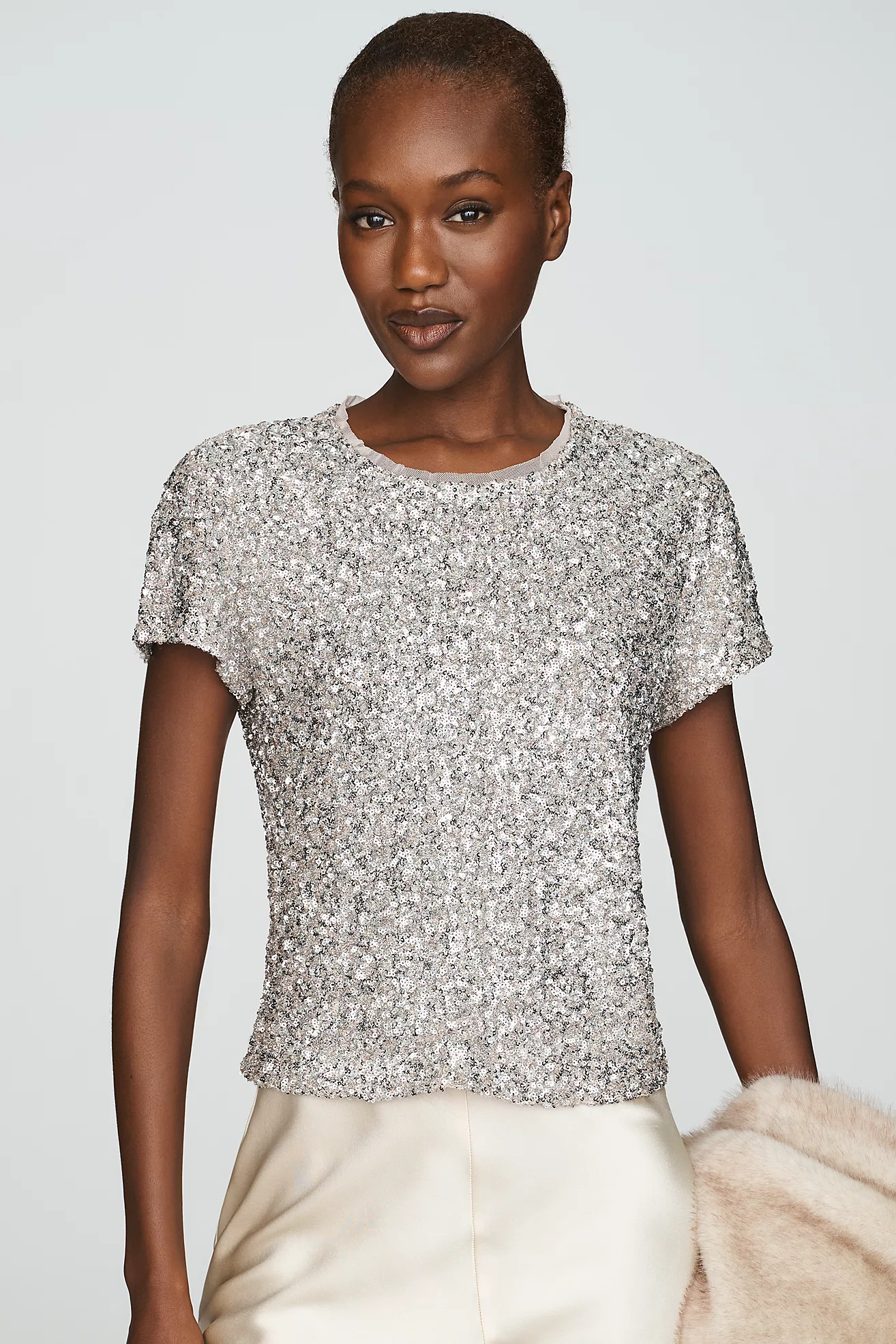Sequin Tee | Anthropologie (US)
