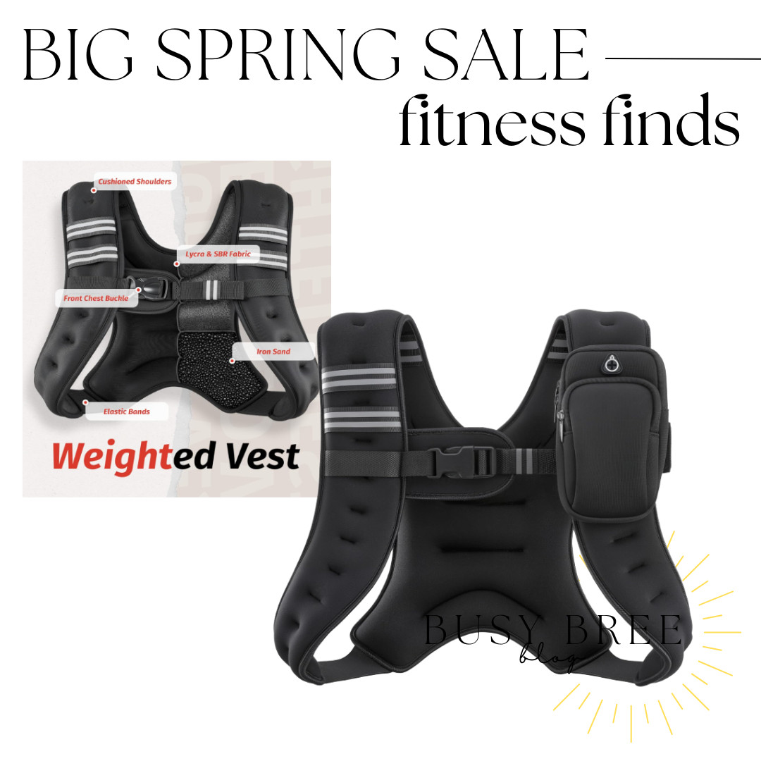 Amazons Big Spring Sale fitness finds! Walking accessories, weighted vest, running accessories 

 #LTKmomlife #LTKActive #LTKSaleAlert