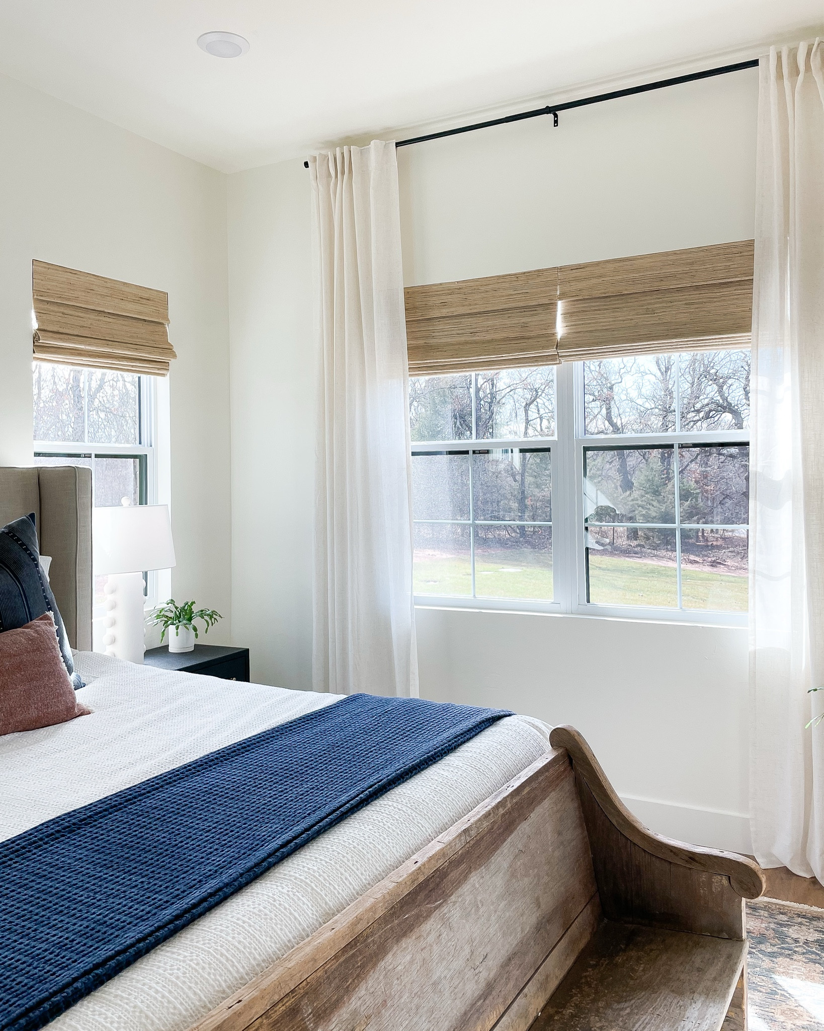 New wood woven shades from @twopagescurtains! These are the perfect color (beige)! I could not be happier! #twopageshome 

#LTKHome