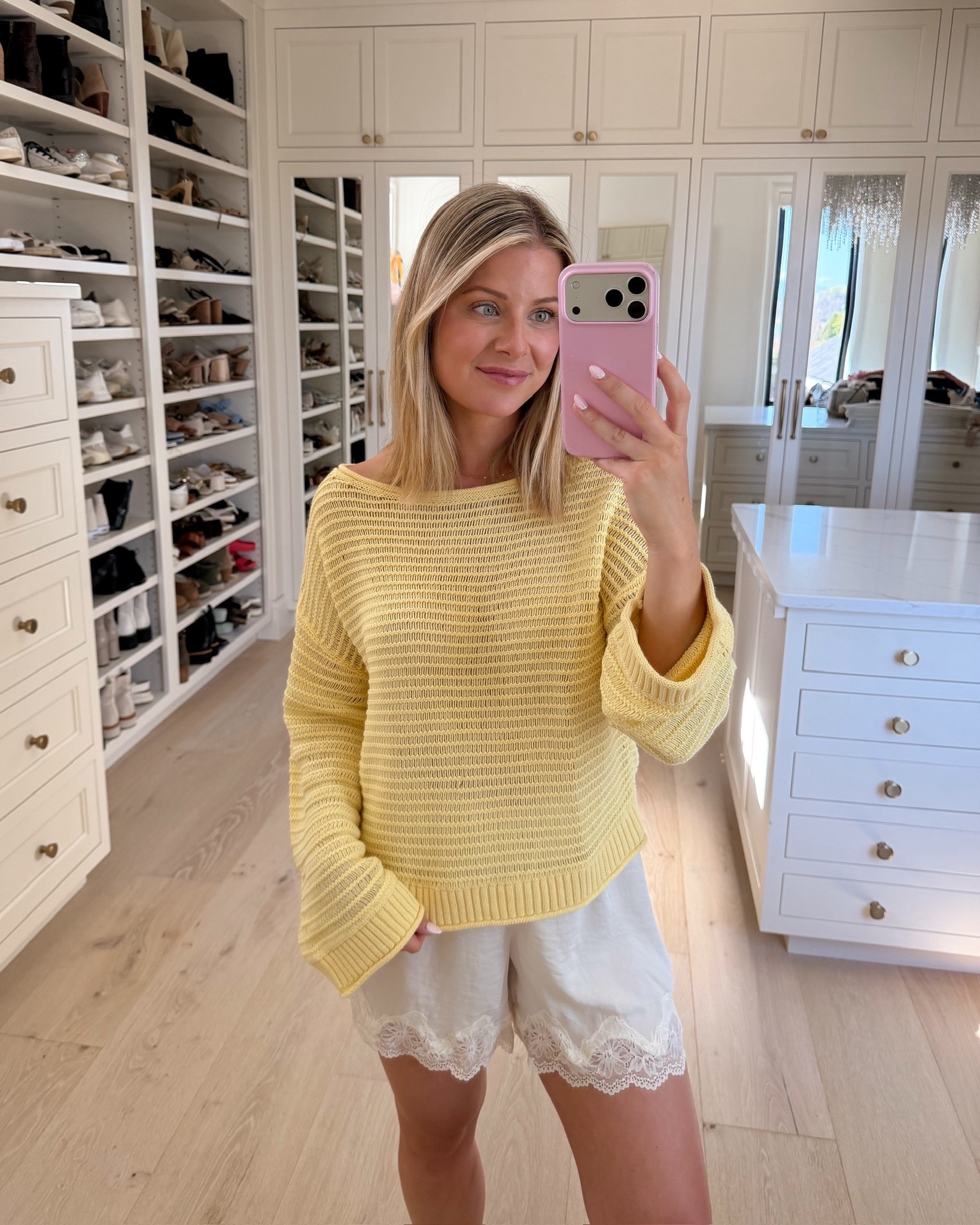 Satin lace shorts are SO IN for summer! 🤍 these ones from @Aerie are so so cute I’m obsessed ✨

#LTKgrwm #LTKmomlife #LTKootd