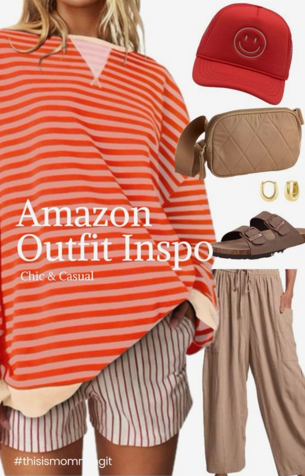 Love all these from Amazon. Beige-white minimalist outfit. #casual #summeroutfit #summerfashion #casualoutfit 

#LTKSeasonal #LTKSummerEdit #LTKStyleTip