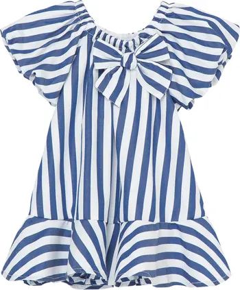 Habitual Kids Stripe Puff Sleeve Shift Dress | Nordstrom | Nordstrom