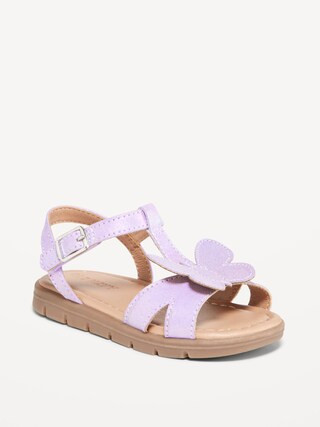 Faux-Leather Platform Sandals for Toddler Girls | Old Navy (US)