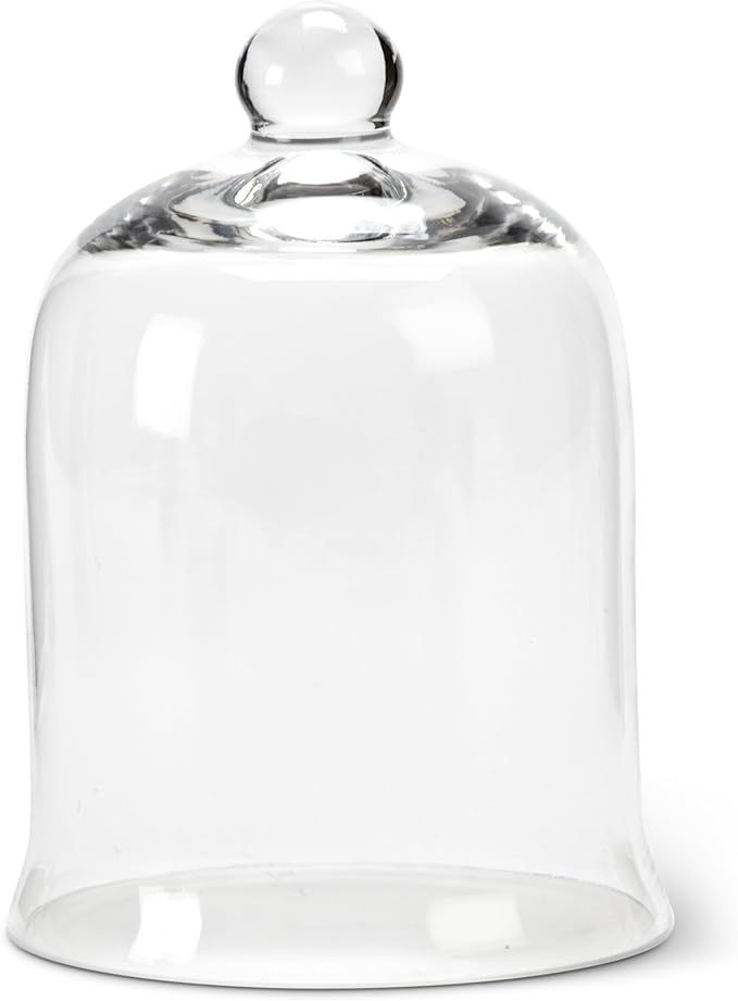 Abbott Collection 27-Carolyn Bell Shaped Glass Cloche, Clear (7" H) | Amazon (US)