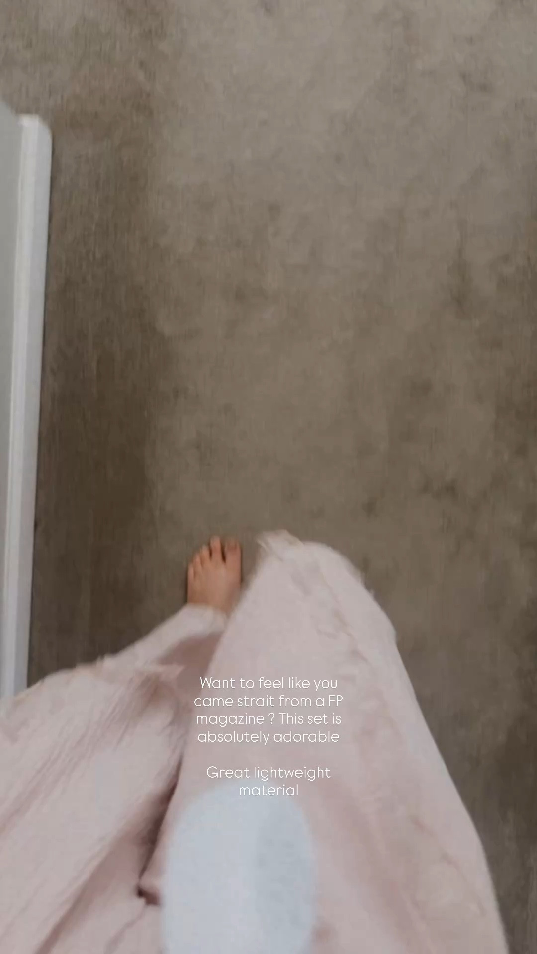 Want to feel like you just came right out of a Free People Magazine but for wayyyy less this set is for you . Size up 1! So good and adorable. Lightweight perfect for spring/summer beach lounge whatever ! #soringset #beachtrip #sets #freepeopledupe 