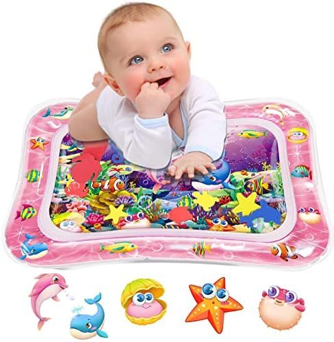 Infinno Tummy Time Water Mat for Babies, Baby Toys for 3 6 9 Months Girls and Boys Sensory Developme | Amazon (US)
