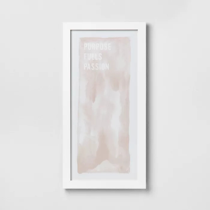 18" x 24" Purpose Fuels Passion Wall Decor - Hearth & Hand™ with Magnolia | Target