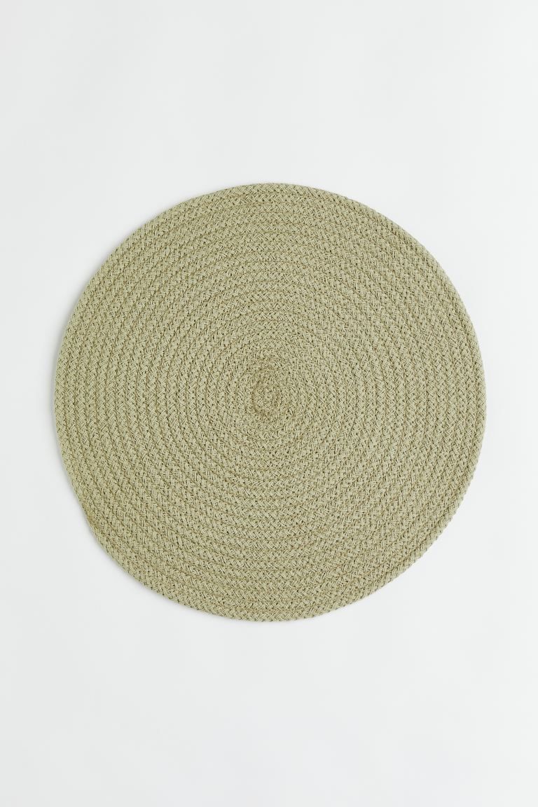 Round Cotton Placemat | H&M (US)