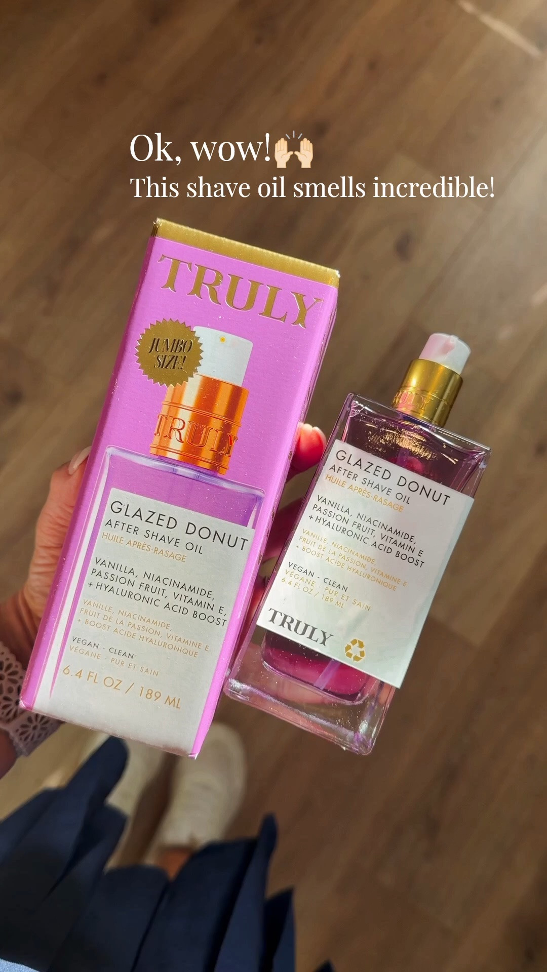 Ok, wow! This after shave oil smells heavenly!! I couldn’t decide between the glazed donut and the soft serve. Love how lightweight and silky it feels. 

Skincare, self care, body oil, skincare routine, skincare after 40

#LTKBeauty #LTKselfcare #LTKOver40