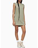 Solid Shoulder Pad T-Shirt Dress | Calvin Klein | Calvin Klein (US)