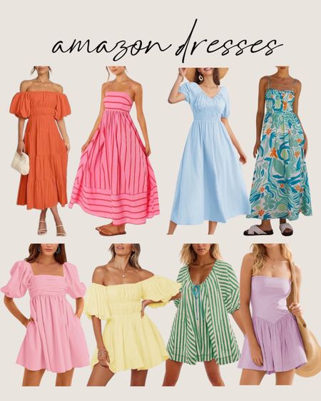 Amazon dresses 🙌🏻🙌🏻

Summer dresses, maxi dresses, mini dresses 

#LTKstyletip #LTKfindsunder100 #LTKSeasonal