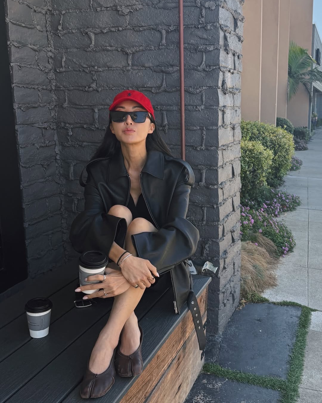 A baseball cap and leather jacket combination is always a good idea

#LTKShoeCrush #LTKStyleTip