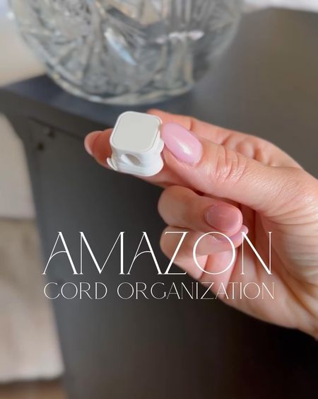 Best selling cord organization from Amazon! Love these little magnetic clips for keeping charging cords in place on nightstands, desks, or a side table!

#LTKSaleAlert #LTKHome #LTKFindsUnder50