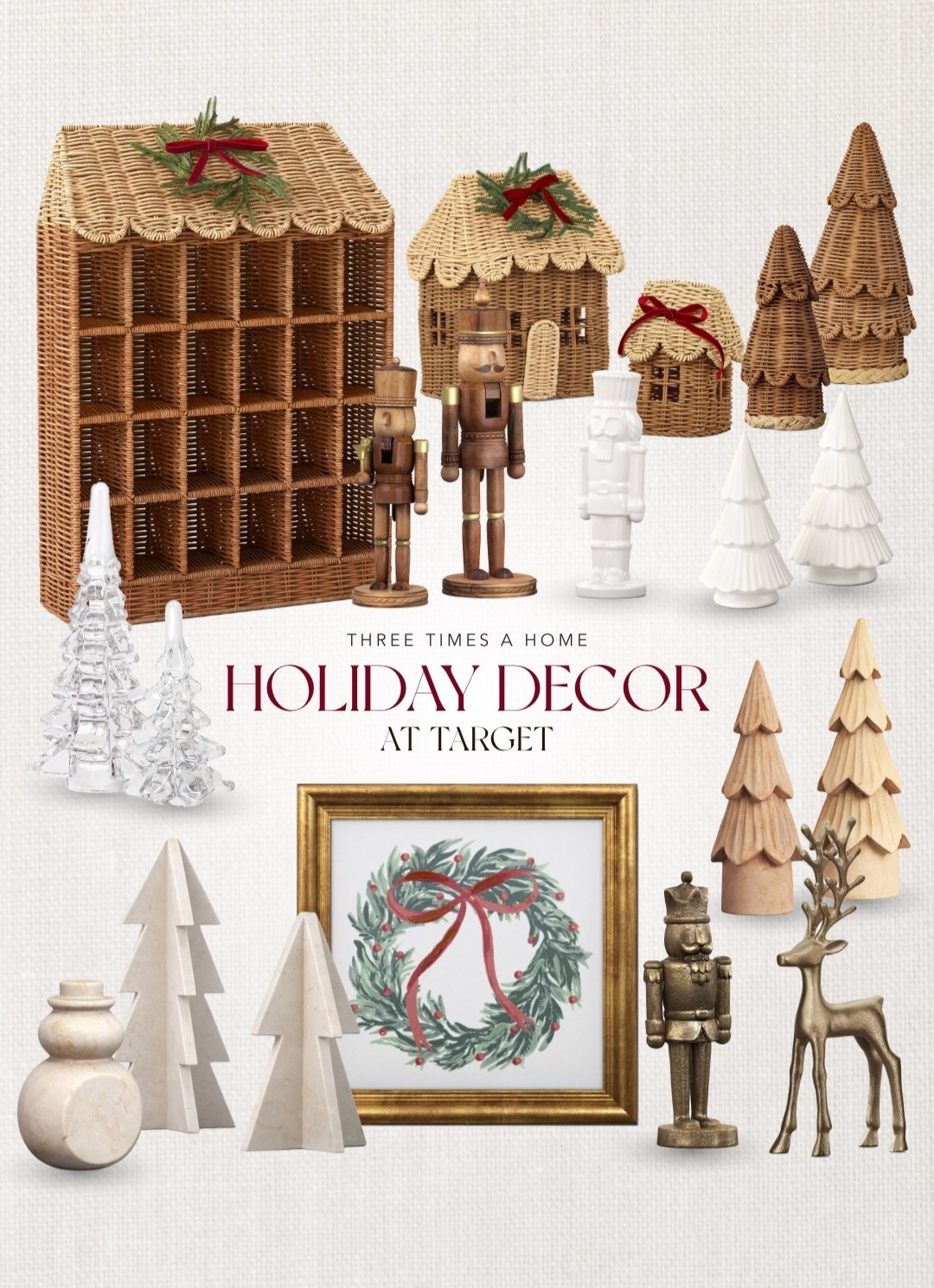 I’m obsessed with so many items from this holiday collection! I ordered quite a few new Christmas pieces 😅
