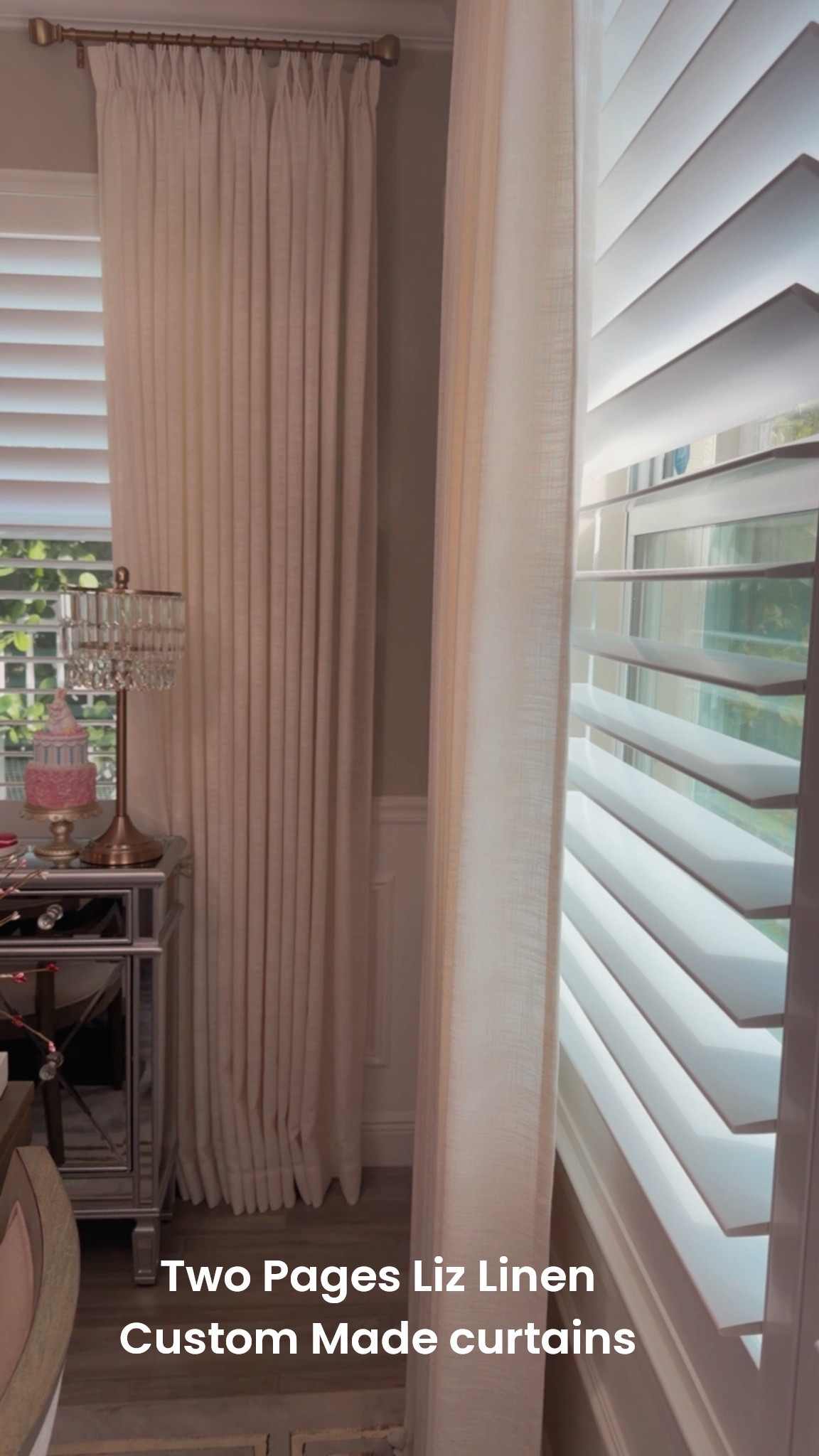 Two pages Liz Linen Custom Made Curtains. 
Use Code: SANDRALEESTYLEZ to save 24% off now through  2/16/26. 

#LTKHome