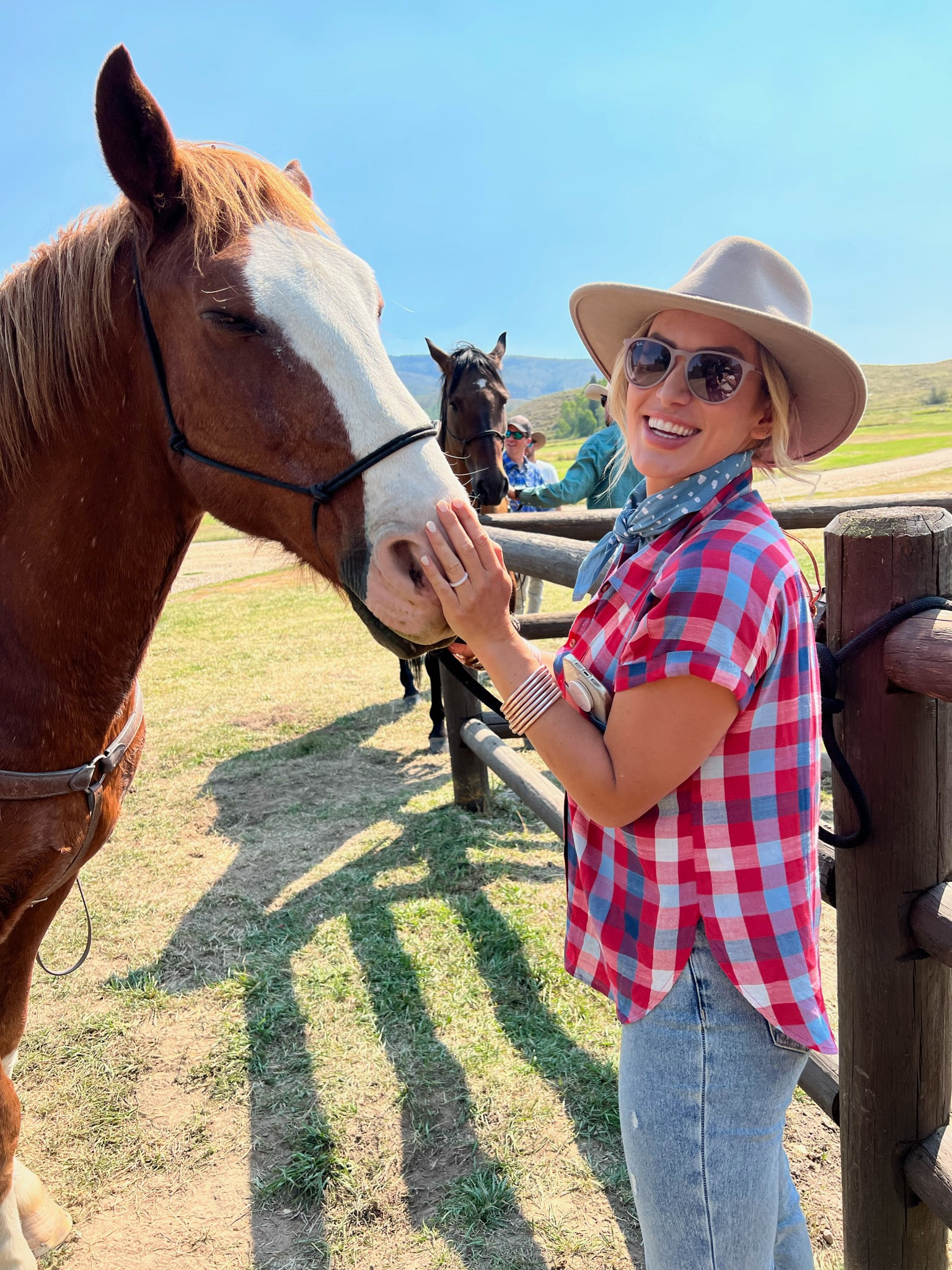 Horseback riding outfit in Wyoming! 

#LTKSeasonal #LTKstyletip