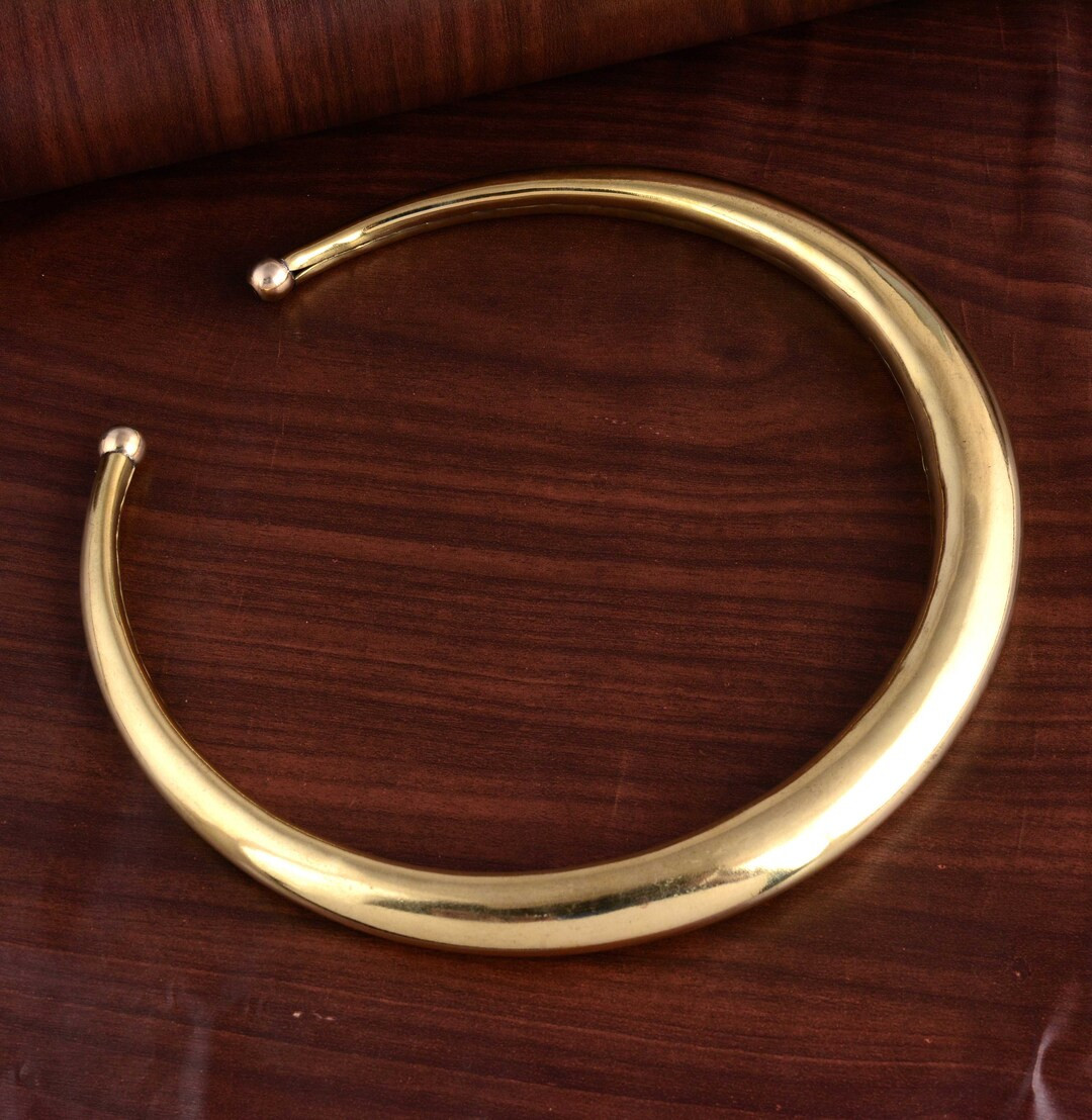 Choker Necklace, Collar Necklace, Brass Necklace, Girls Choker, Boho Choker, Choker for Women, La... | Etsy (US)