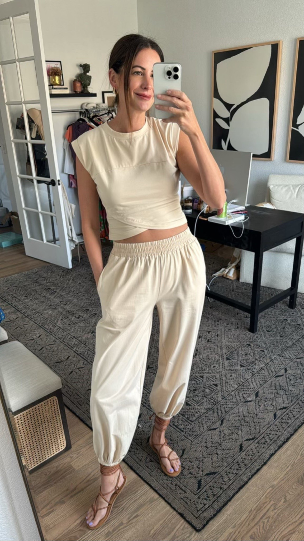 This free people look alike is giving me Aladdin vibes and I like it! 

#LTKTall #LTKSaleAlert #LTKootd