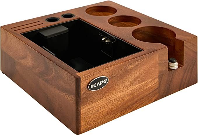 IKAPE V2 Espresso Knock Box, 54MM Espresso Coffee Organizer Box Fit for Storage 51 to 54MM Espres... | Amazon (US)