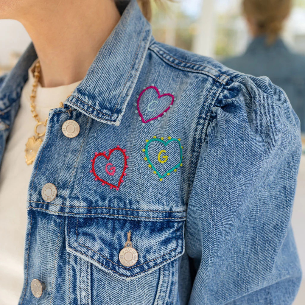 Love and Luck Custom Jean Jacket | Erin McDermott Jewelry