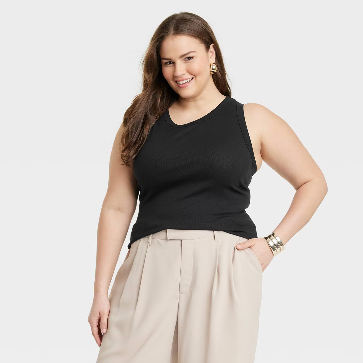 Women's Ribbed Tank Top - A New Day™ | Target