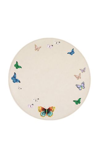 Butterflies Leather Placemat Set | Moda Operandi (Global)