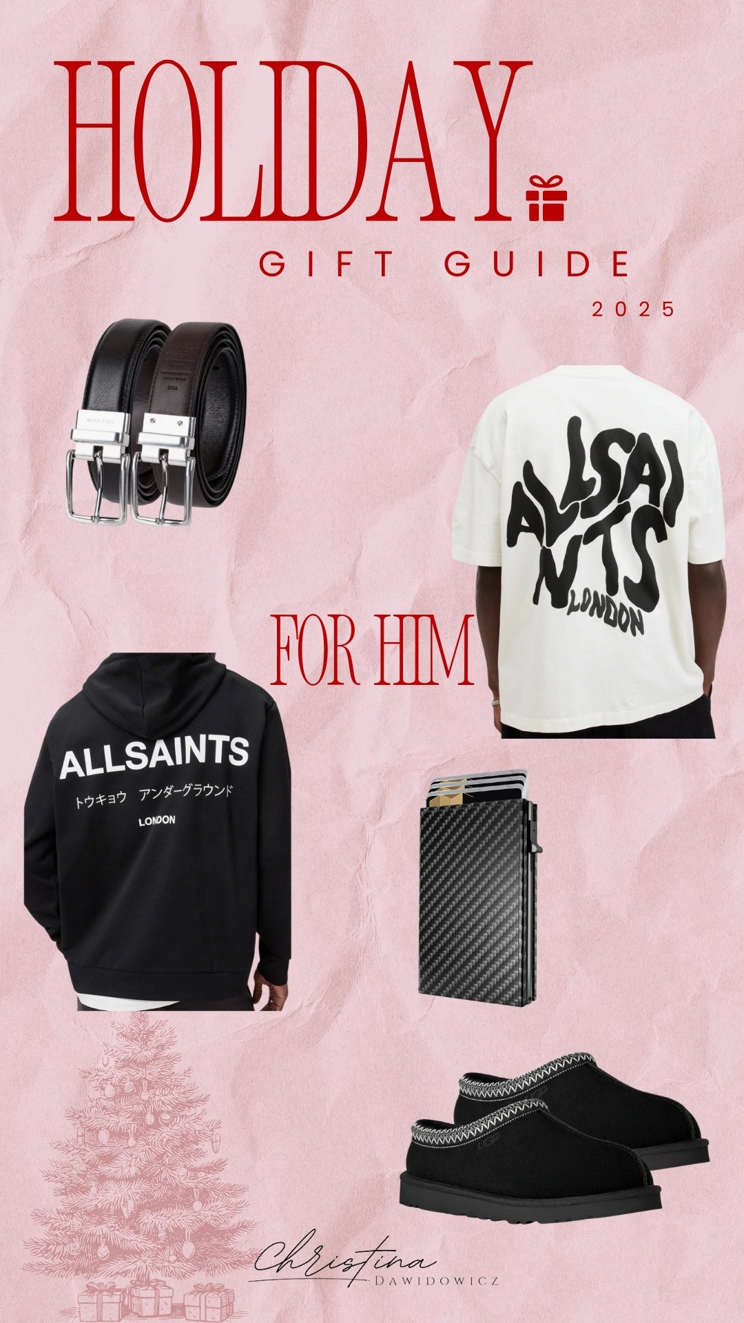 Christmas gifts 
Holiday gift guide 
Gifts for him 
Gift ideas 

#LTKHoliday #LTKGiftGuide