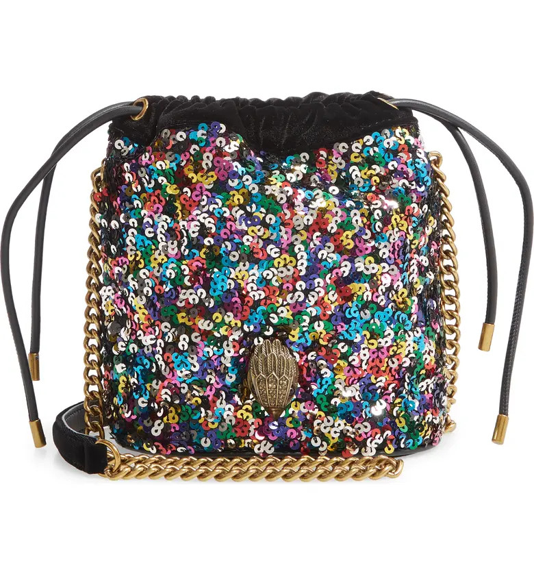 Kensington Sequin Drawstring Crossbody Bag | Nordstrom