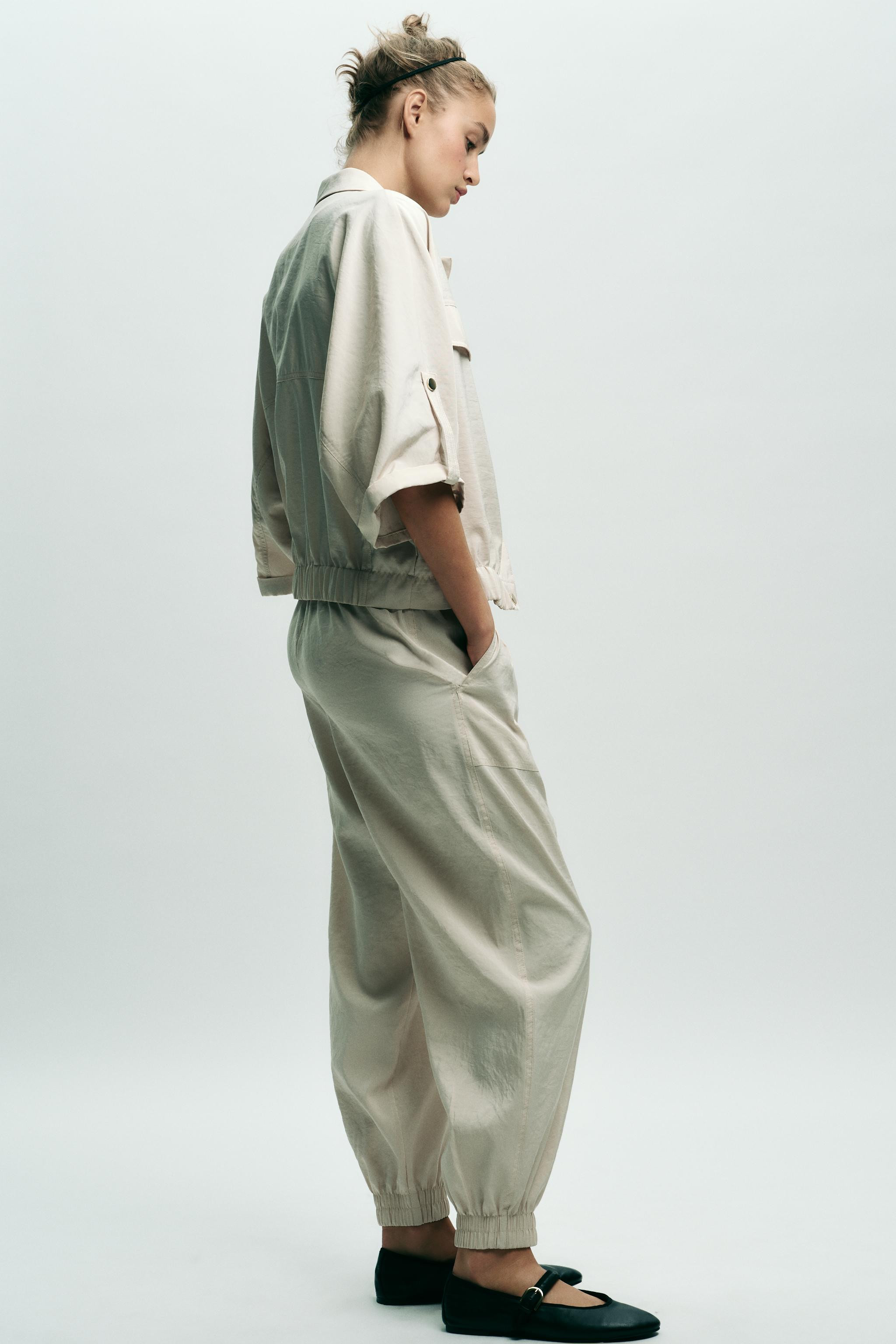 SHORT SLEEVE SAFARI SHIRT | Zara US