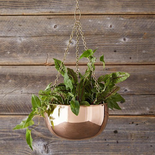 Hanging Copper Planter | Williams-Sonoma