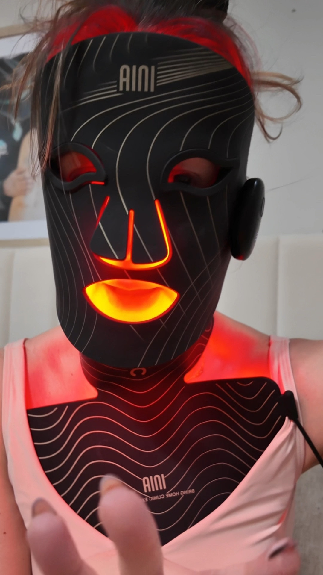 Inia red light therapy bundle. Tackle neck face and chest wrinkles without being stuck under a light. Both are completely portable. #redlighttherapy #antiaging #techneck 

#LTKBeauty #LTKSaleAlert #LTKGiftGuide