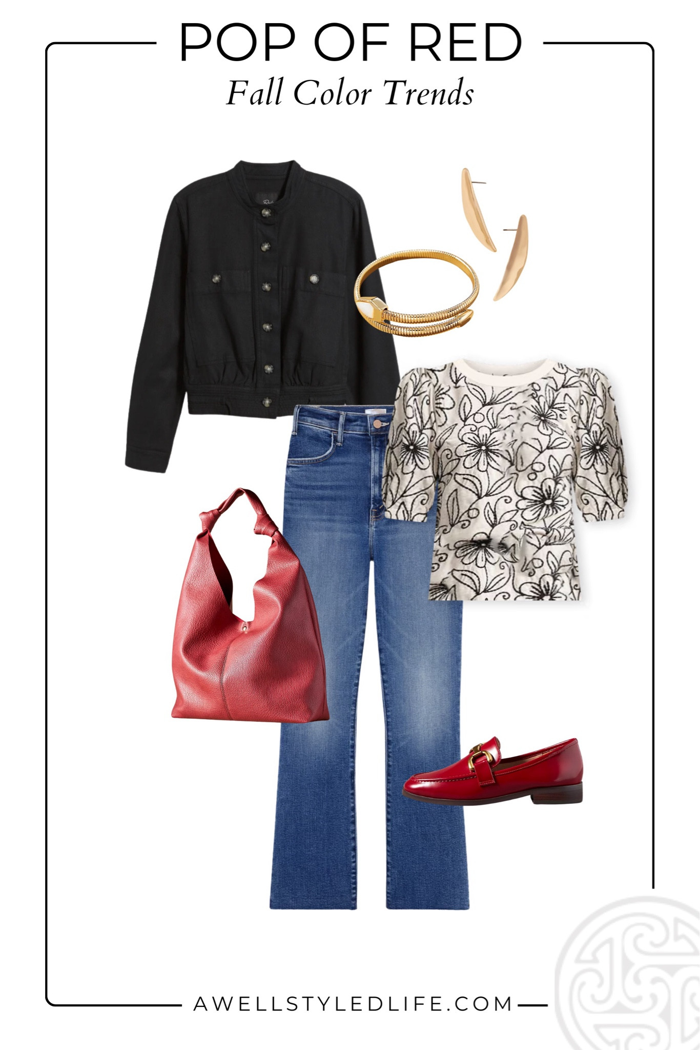 Fall Outfit Inspiration:

Pop of Red | Jacket from Rails, all other items from Anthropologie

#fashion #fashionover50 #fashionover60 #fallfashion #falloutfit #transitionoutfit #anthropologie #rails #popofred

#LTKStyleTip #LTKOver40 #LTKSeasonal